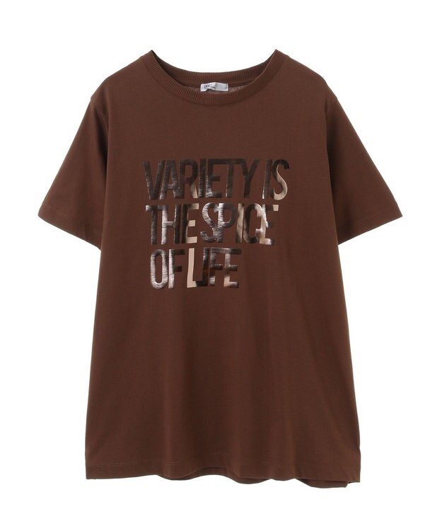 CRAFT STANDARD BOUTIQUE アソートロゴプリント半袖プルオーバー Gold