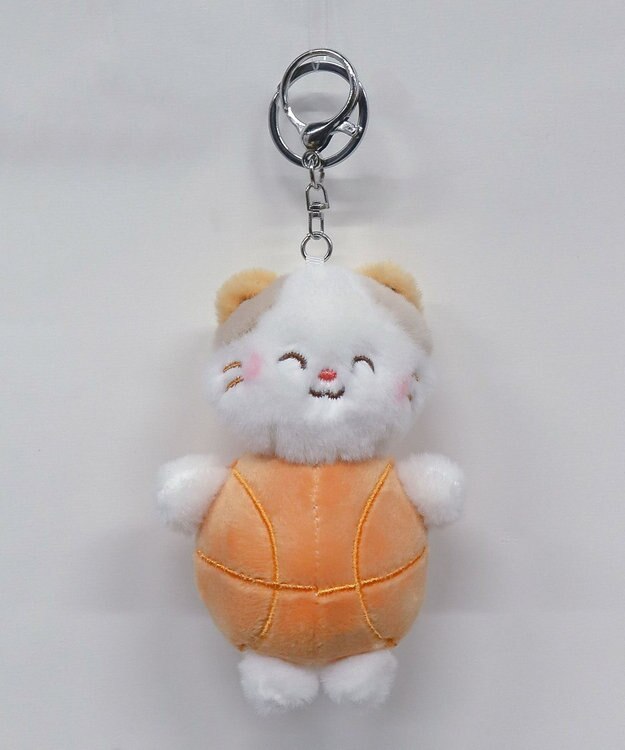 WEGO ボールあにまるぬいぐるみキーホルダー 柄1