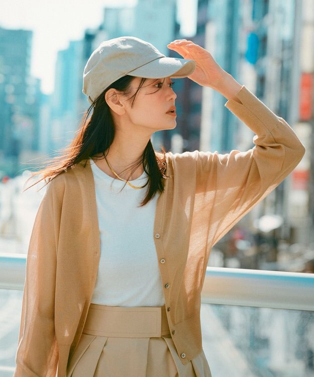 NAVE 【Nave・洗える】ガーゼフライス タンクトップ ホワイト系