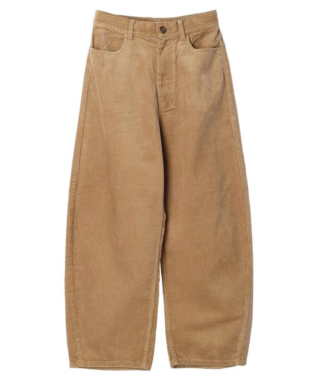 AMERICAN HOLIC コーデュロイコクーンパンツ Camel