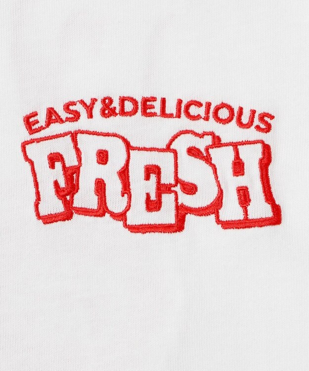 WEGO イラストモチーフグラフィックショートT ホワイトその他