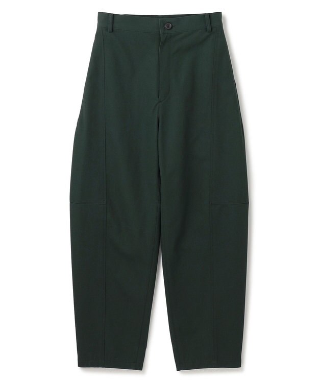 BEIGE， 【洗える】GAZANIA / コットンチノカービーパンツ Forest Green