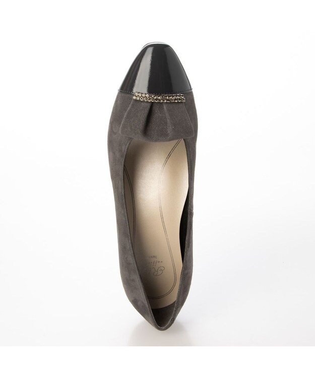 Riz raffinee <Riz raffinee>【3E】２WAYデザインパンプス グレーメタリック