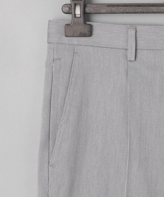 GOTAIRIKU 仕事で着られる綿パン【吸水速乾/ストレッチ/折り目加工】クールマックスコットンパンツ_1タック(25年モデル) ライトグレー系