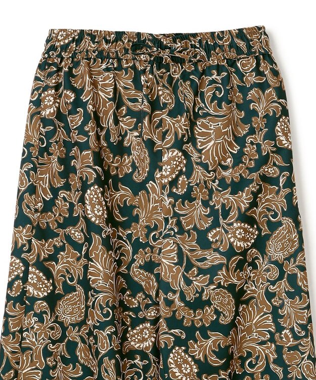 UNFILO 【ウエストゴム】プリント イージーパンツ ペイズリー