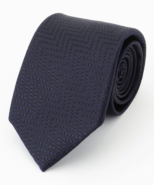 JOSEPH HOMME シャドーライトニング　ネクタイ ネイビー系