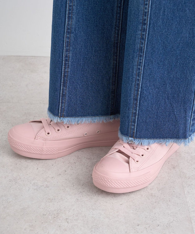 earth music&ecology CONVERSE×earth ALL STAR PLTS ピンク