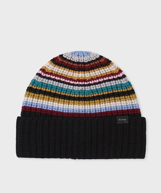 Paul Smith Signature Stripe ビーニー ブラック