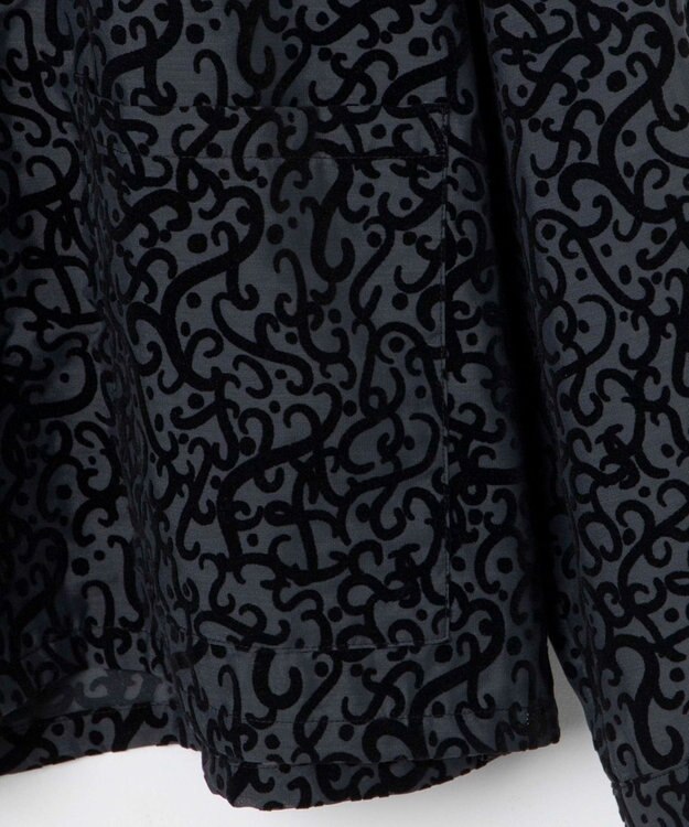 WEGO モールプリントシアーシャツ 柄1