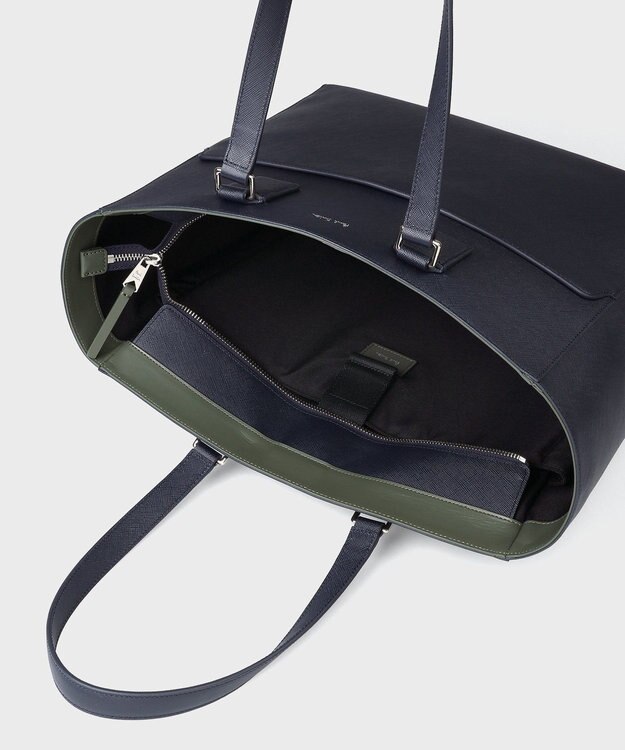 Paul Smith シグネチャーストライププラー トートバッグ ネイビー