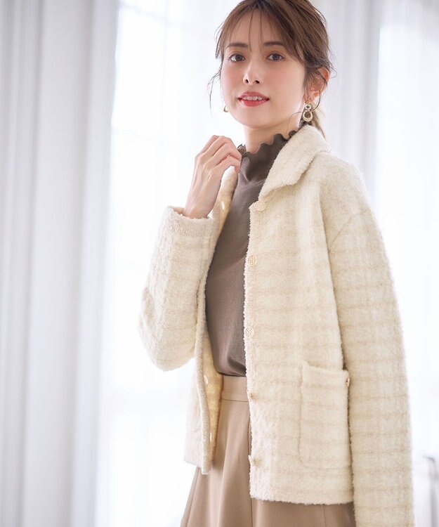 ANY SIS L シアーリブ インナー ブラウン