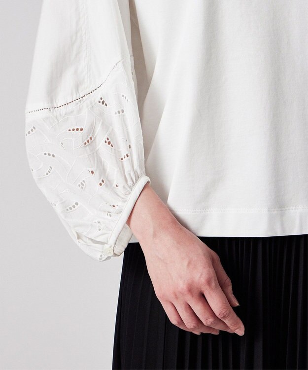 Paul Smith レース コンビ カットソー ホワイト