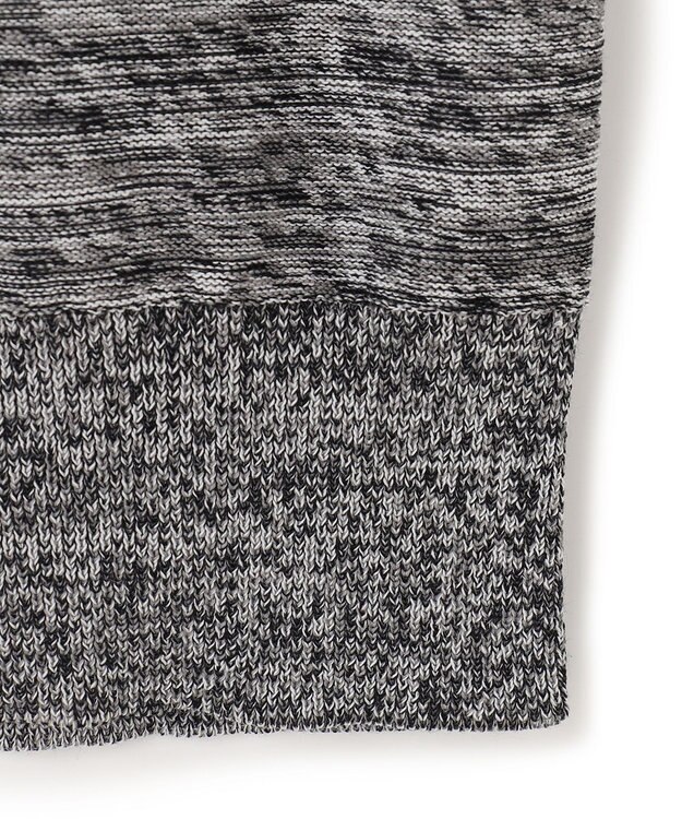 JOSEPH HOMME レクサスムリネ　クルーネックニット ライトグレー系