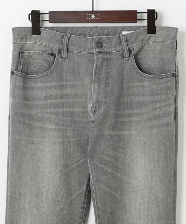 JOSEPH ABBOUD 【サスティナブル/JAPANファブリック/ストレッチ】オゾンハイパワー デニム ライトグレー系