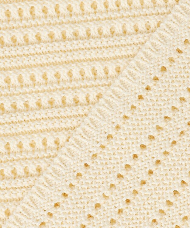 23区 【先行予約】コットンギマ ボートネック ニット ライトイエロー系