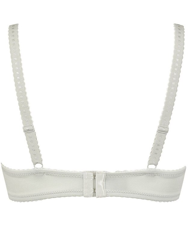 Wing 3/4カップブラ　自然なまるみシルエット　カップ肌側はふんわり綿混素材　ウイング／ワコール　KB2473 オリーブ