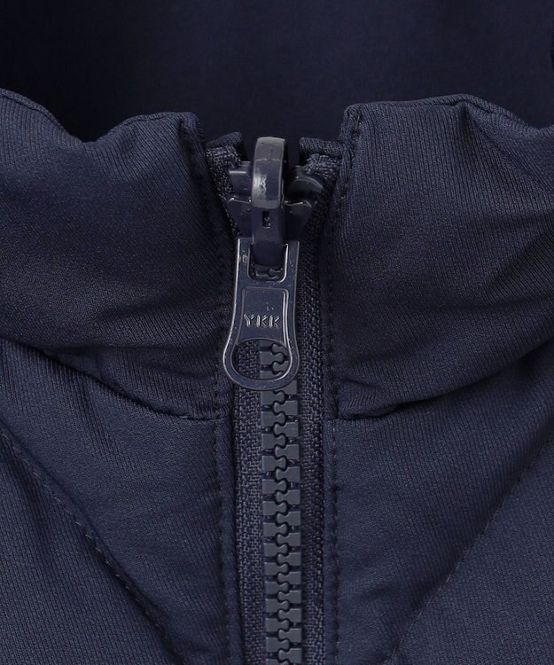 23区GOLF 【MEN】両面使える！チェック×無地 ダウンベスト ネイビー系