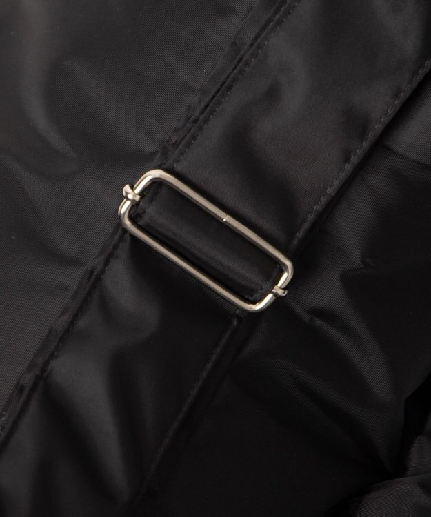 WEGO リボンデザインBIGショルダー ブラック