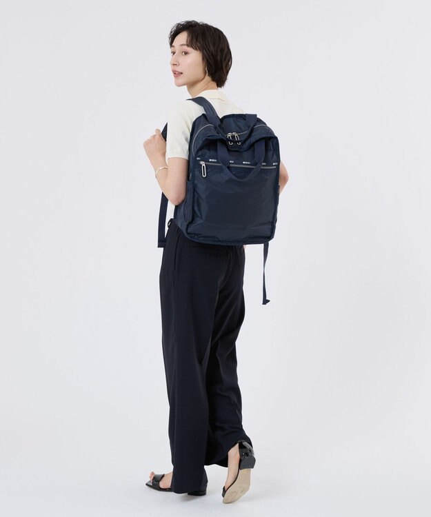 LeSportsac CR URBAN BACKPACK/ダークブルーC ダークブルーC