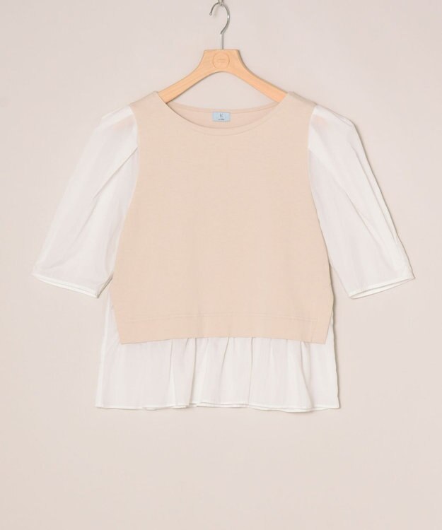 ONWARD Reuse Park 【組曲】カットソー春夏 ベージュ