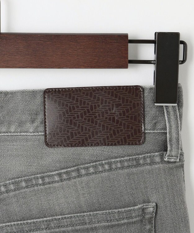 JOSEPH ABBOUD 【サスティナブル/JAPANファブリック/ストレッチ】オゾンハイパワー デニム ライトグレー系