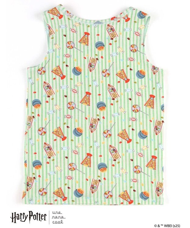 une nana cool 【ハリー・ポッターコラボ】 キッズ 男女児兼用トップ(ノースリーブ) ミント