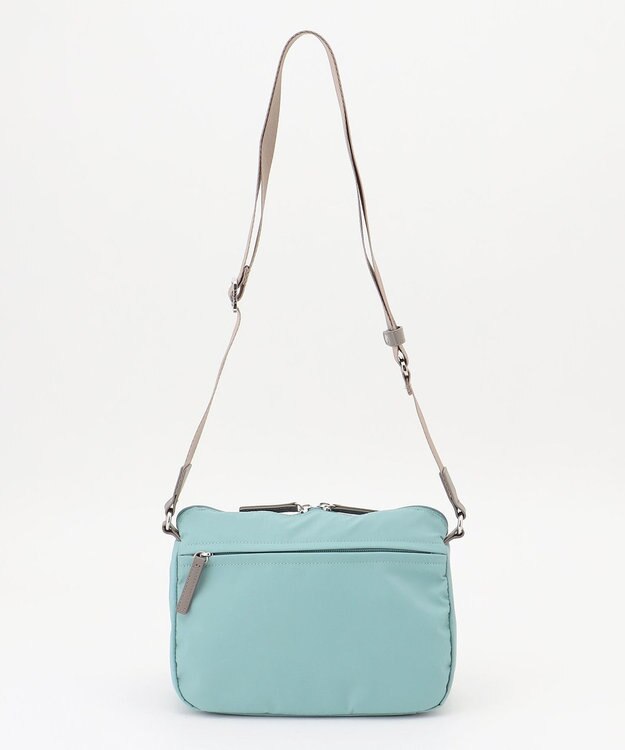 Y'SACCS ダブルタブ　トラベルポシェット ライトグリーン