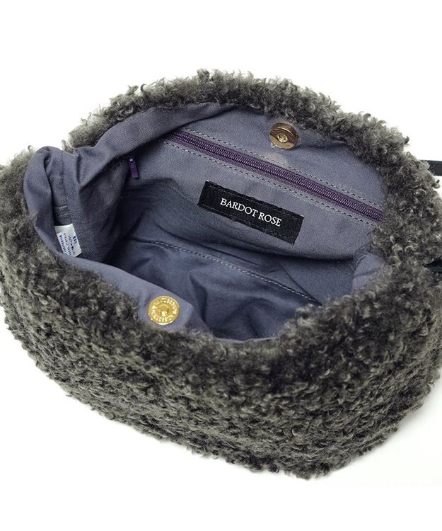 Regalo Felice 【エコファー / 日本製】ショルダー / REGALO DGY(ダークグレー)