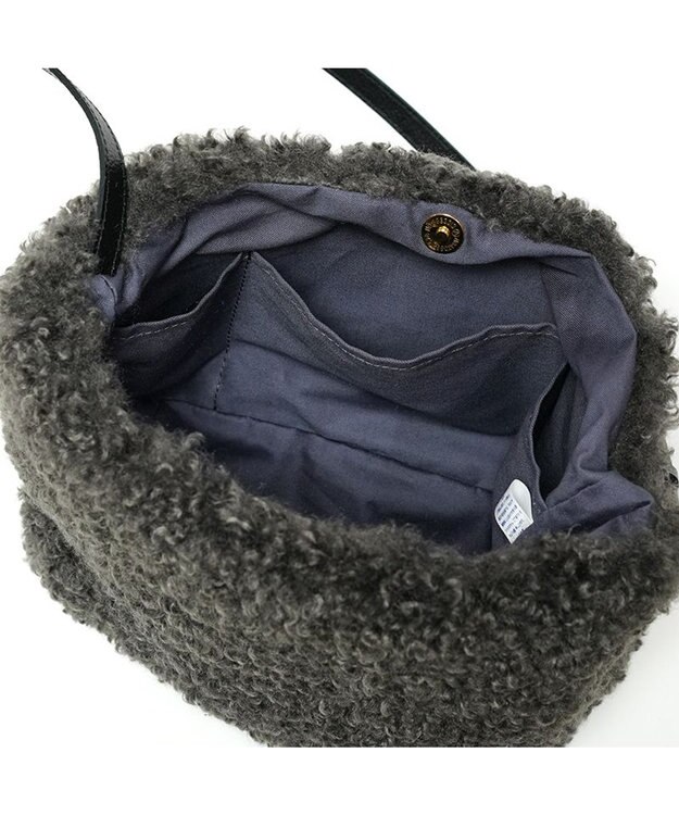 Regalo Felice 【エコファー / 日本製】ショルダー / REGALO DGY(ダークグレー)