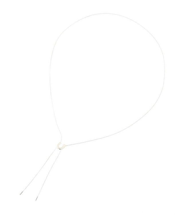 Green Parks ｅｖｅｒｙｗａｌｋ．Ｕ字スライドタイネックレス Silver