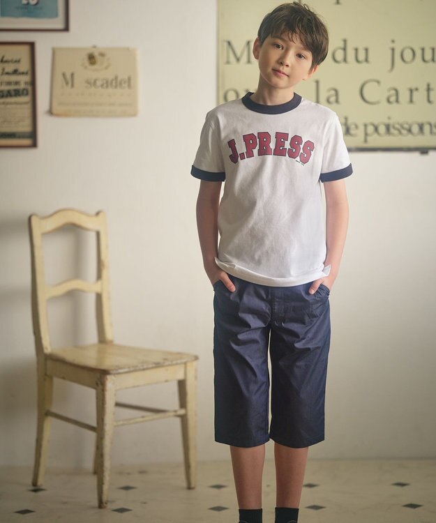 J.PRESS KIDS 【140-170cm】７分丈パンツ ネイビー系