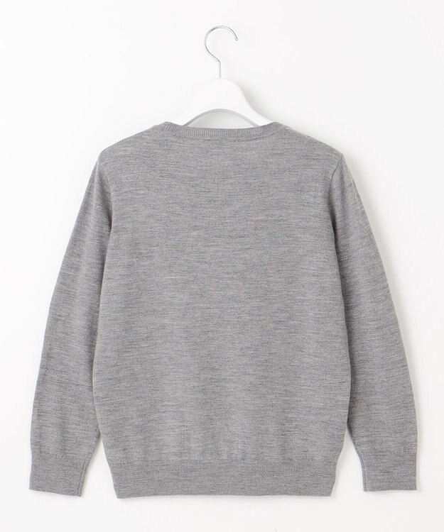 J.PRESS LADIES 【WEB限定カラーあり・洗える】アーガイルツイン ニット グレー系