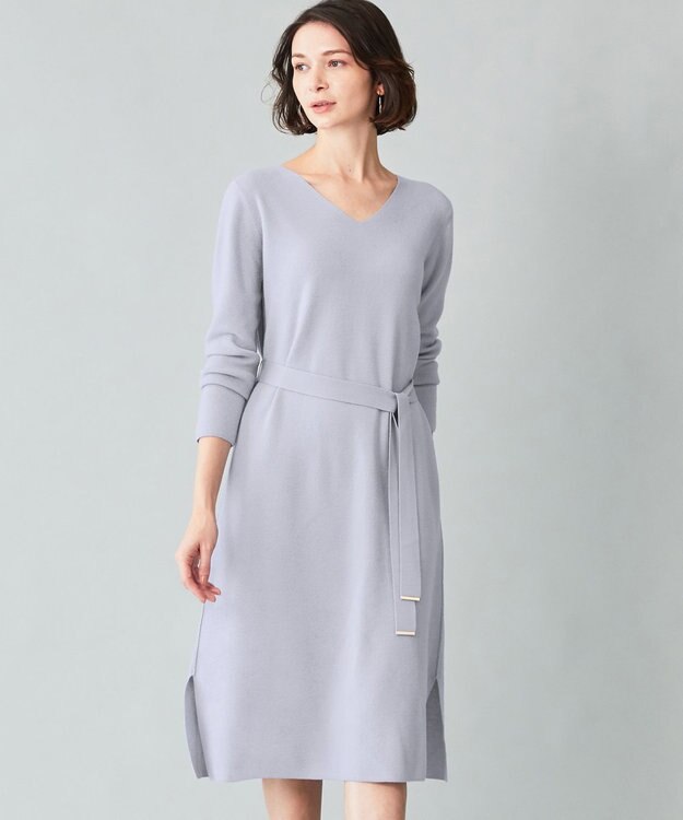 BEIGE， LISS / ニットワンピース Ice Blue