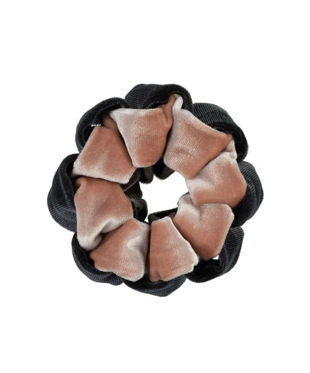 ACCA ベルベット ループシュシュ グレージュ