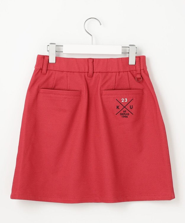 23区GOLF 【WOMEN】【ストレッチ】ハイパワーベーシックスカート レッド系