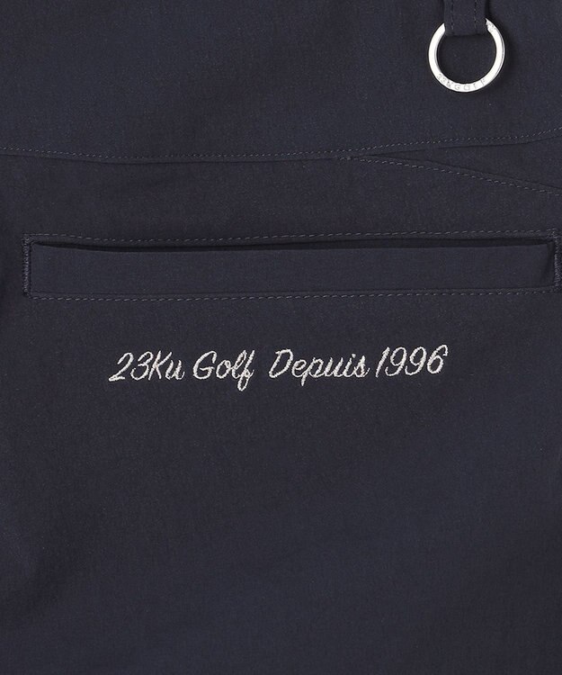 23区GOLF 【WOMEN】ナイロン4WAYストレッチ テーパードパンツ ネイビー系