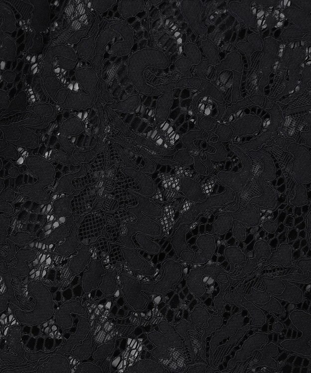 UNFILO レース キャミワンピース ブラック