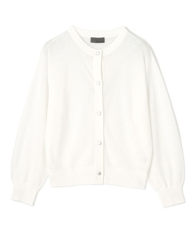 uncrave 【手洗い可】シアー ニットカーディガン（uncrave STANDARD） オフ