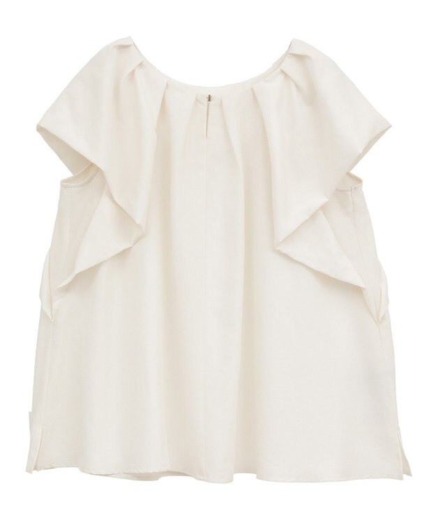 YECCA VECCA フレアブラウス Off White