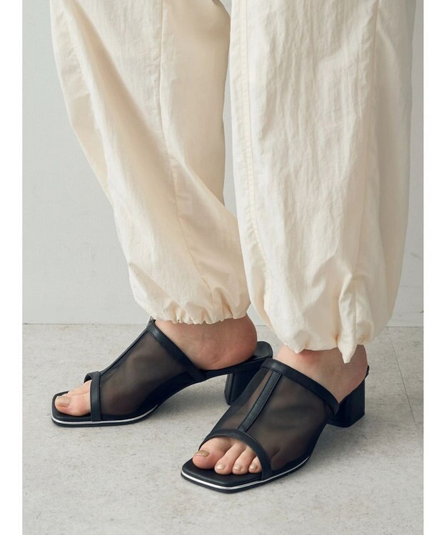 YECCA VECCA パラシュートパンツ① Off White