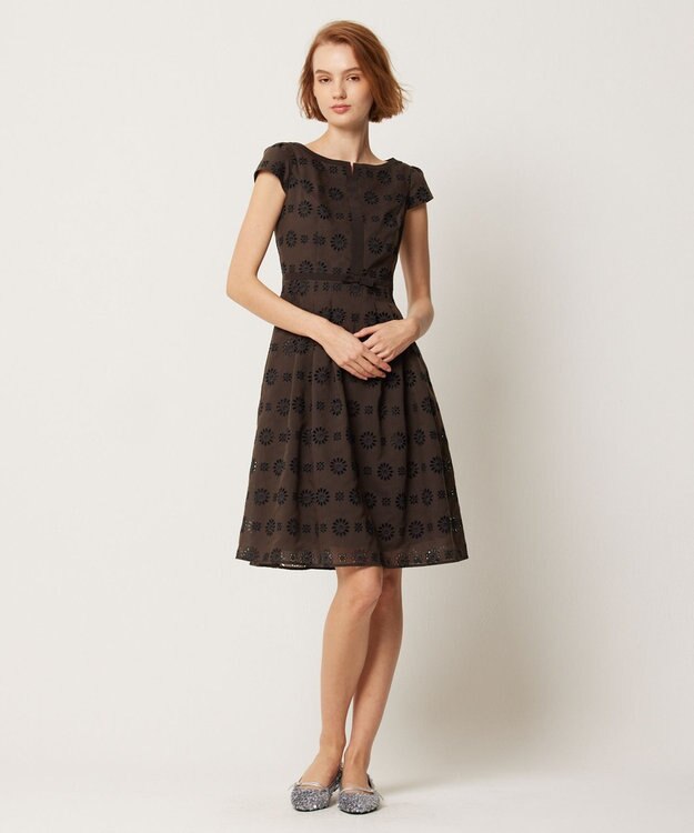 TOCCA 【消臭・洗える】GERBERA DARLING ドレス ブラウン系7