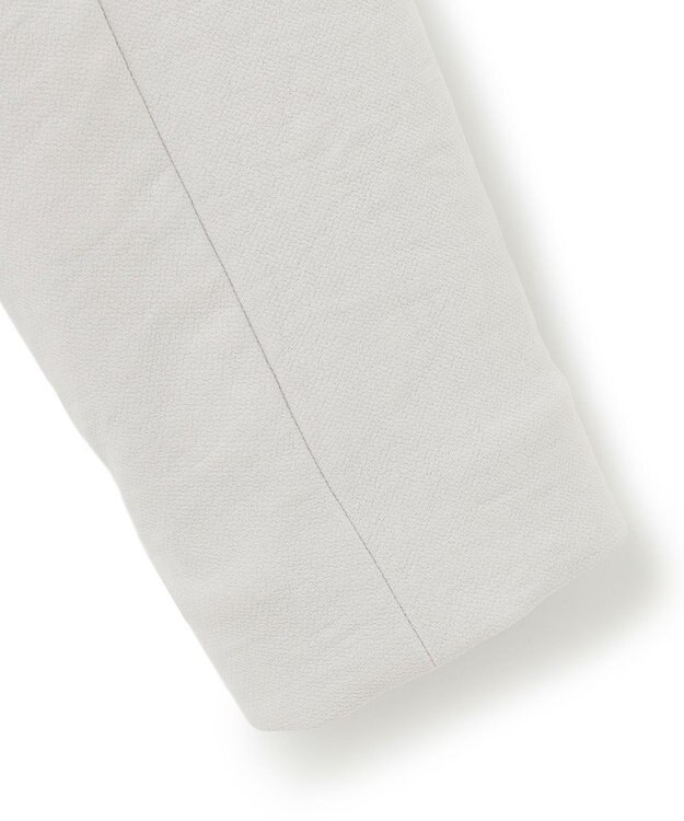 ICB L 【洗える】 ダブルクロスクレープ ブルゾン トープ系