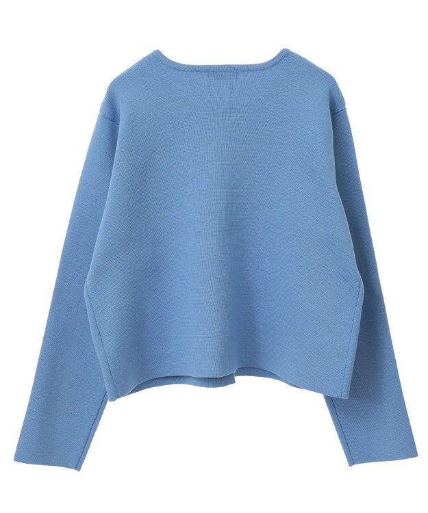 earth music&ecology スポンディッシュポケット付きカーディガン Blue