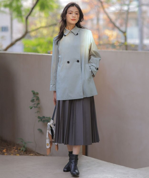 J.PRESS LADIES S Artirosa トレンチ コート スモーキーミント系