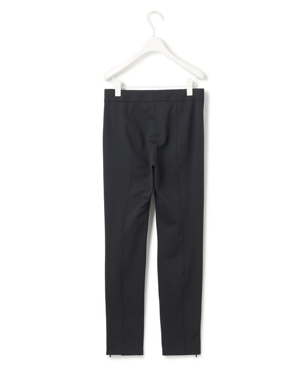 ICB 【洗える】コンフォートポンチ レギンスパンツ ブラック系