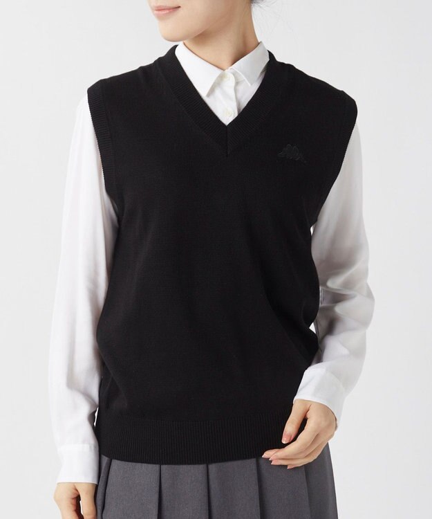 OP／FILA 【Kappa】スクールベスト ブラック