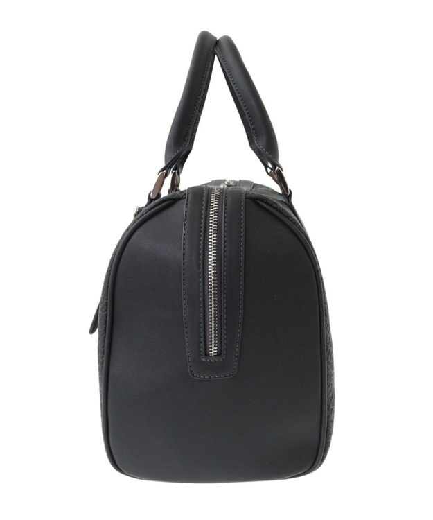 Maison de FLEUR ＦＬＥＵＲモノグラムボストンバッグ Charcoal Gray