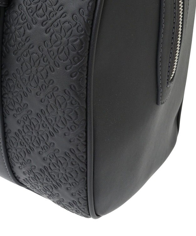 Maison de FLEUR ＦＬＥＵＲモノグラムボストンバッグ Charcoal Gray