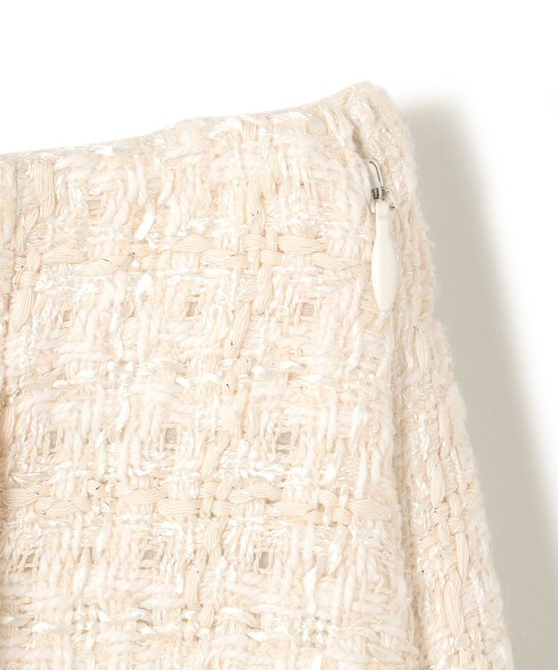 GRACE CONTINENTAL ツイードボックスタックショートパンツ キナリ