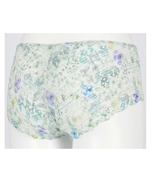 une nana cool MADE WITH LIBERTY FABRIC 総レース ショーツ SX